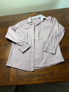 Denver Hayes Men's Mauve Textured Dress Shirt